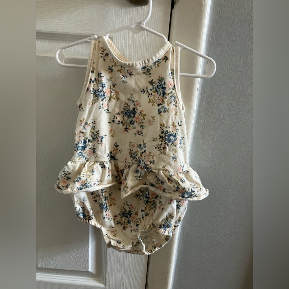 Floral Baby Romper